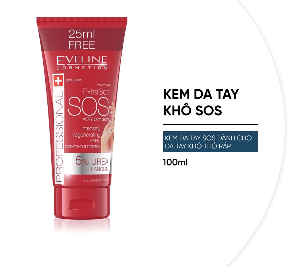 Kem dưỡng tay khô SOS Eveline