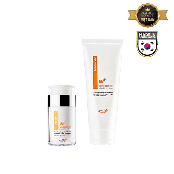  Kem Dưỡng Trắng White Science Briliant 24h Desembre 