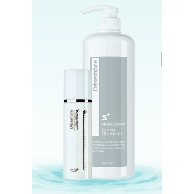 Sữa rửa mặt Derma Science Milk Essential Cleanser Desembre
