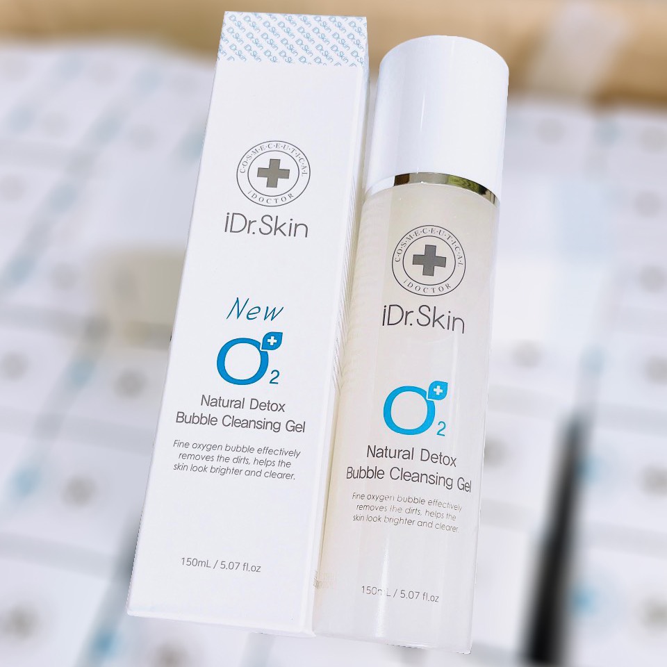 Sữa rửa mặt sáng da O2 Natural Detox Bubble Cleansing 