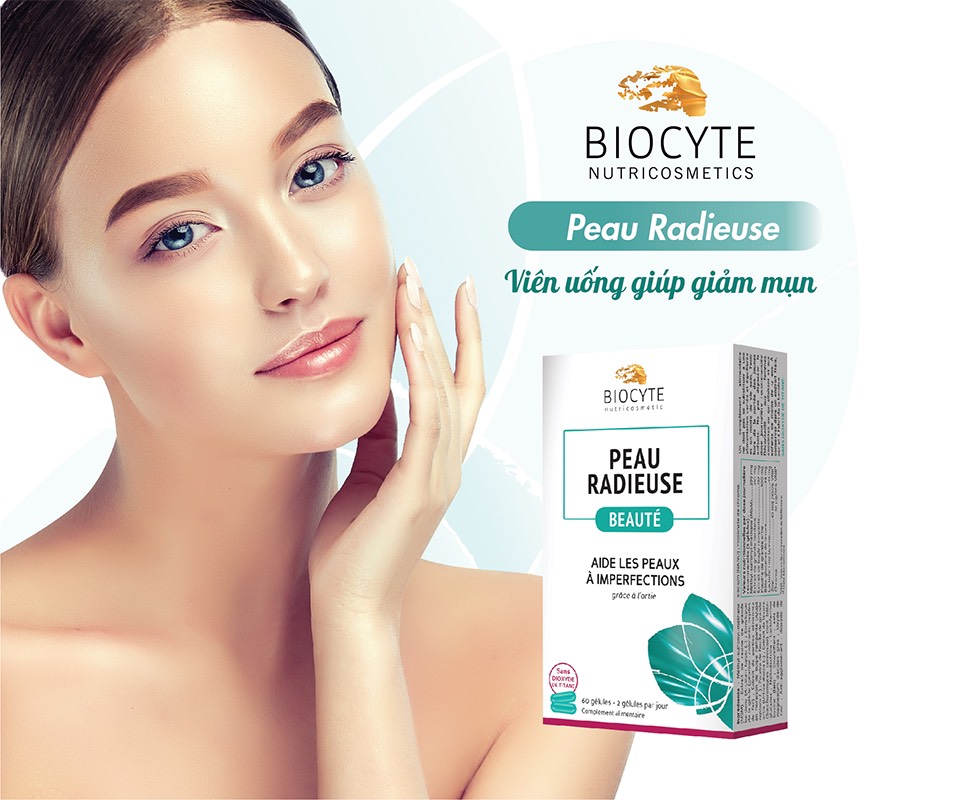  Viên Uống Giảm Mụn Peau Radieuse Beauté - B07 (3 vỉ x 20 viên) 