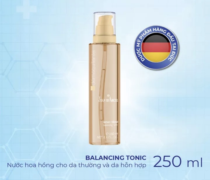 Nước hoa hồng cho da thường và da hỗn hợp - Balancing Tonic Jean D'Arcel - J04
