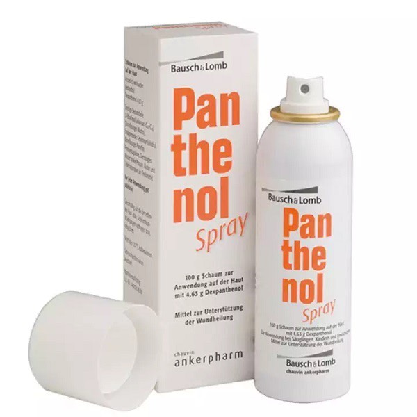 Xịt bỏng bọt Panthenol 
