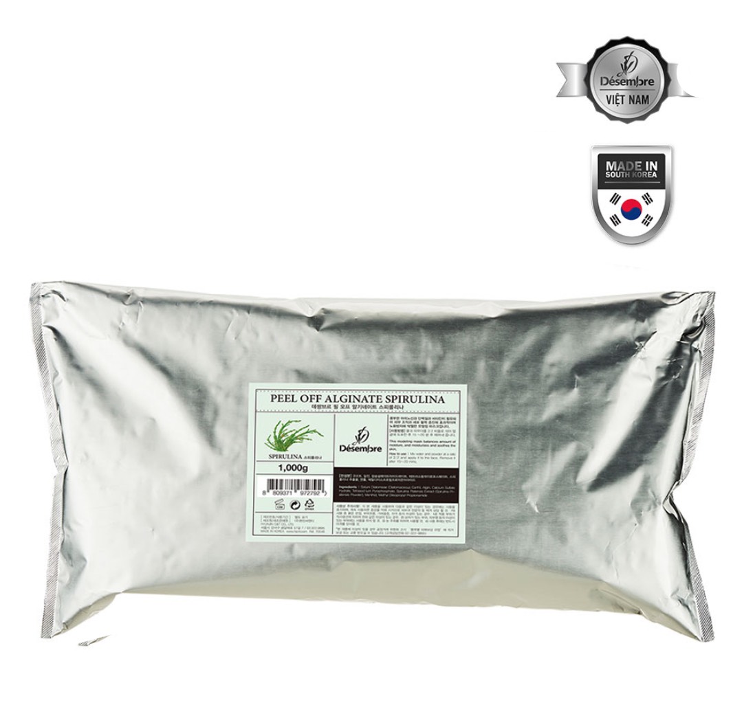  Bột mặt nạ dẻo trắng sáng Lightening Desembre - Dâu tằm (bịch/1 kg) 