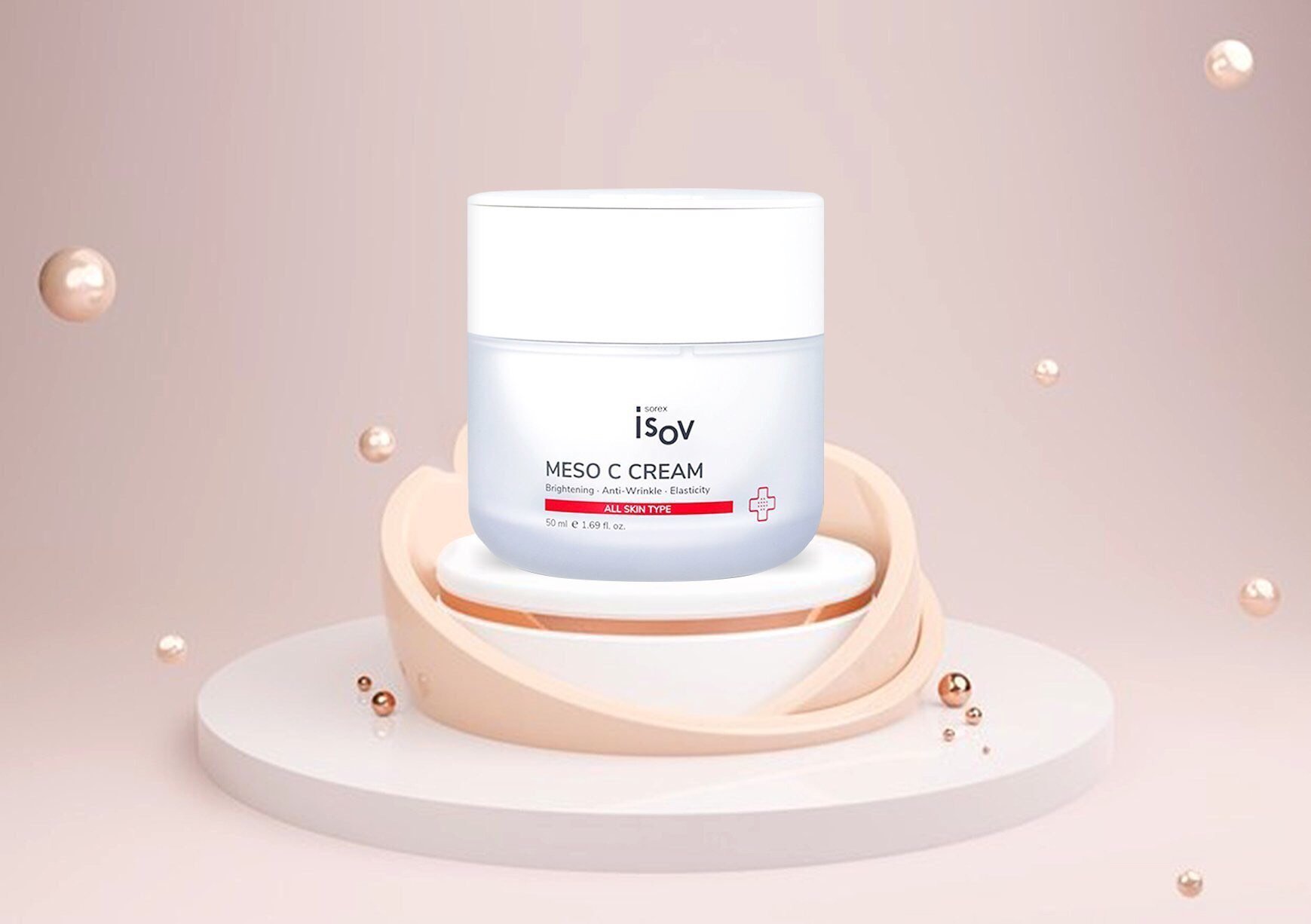  Kem trị nám trắng sáng và phục hồi Meso Stem C Cream - ISOV 