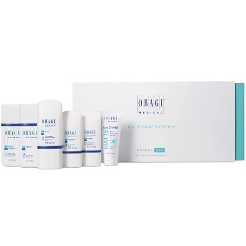 Bộ dưỡng trắng da, mờ nám mini cho da khô Obagi Nu-Derm Travel Kit - Normal to Dry (2)