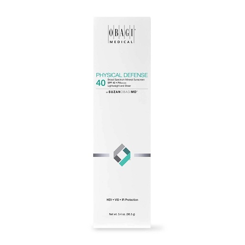 Kem chống nắng vật lý SuzanObagiMD Physical Defense Broad Spectrum SPF 40