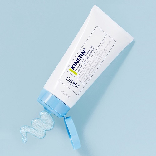 Gel rửa mặt tẩy da chết, chống lão hoá chứa Enzym - Obagi Clinical Kinetin+ Exfoliating Cleansing Gel