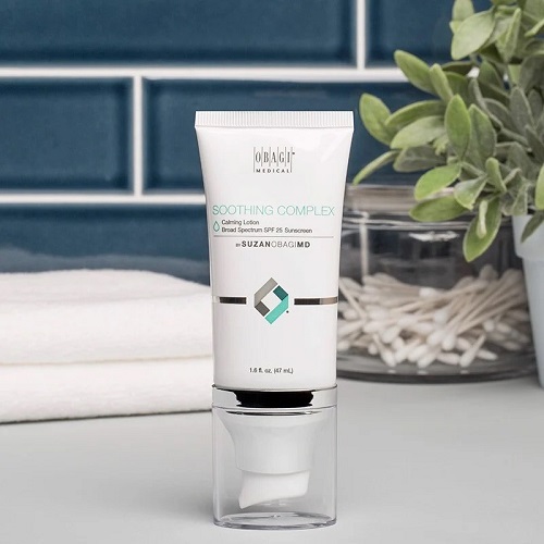 Kem phục hồi dưỡng da sau xâm lấn SuzanObagiMD Soothing Complex Calming Lotion Broad Spectrum SPF25 (2)