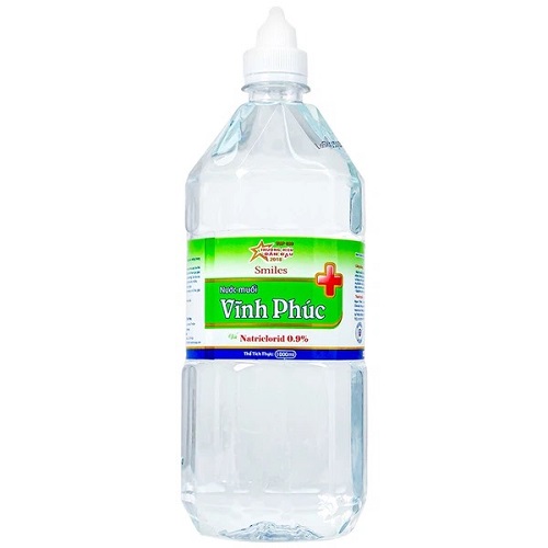 Nước muối sinh lý Vĩnh Phúc 1000ml