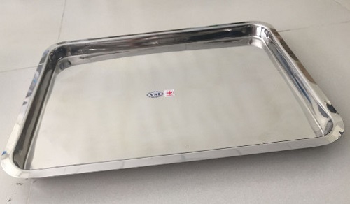 Khay đựng dụng cụ inox 30x40x2cm