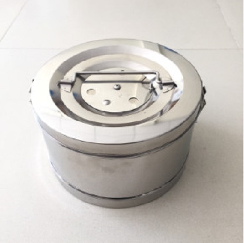 Hộp hấp dụng cụ hình tròn Fi 22x13