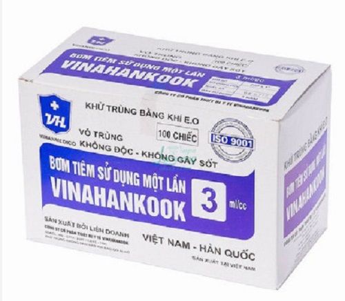 Bơm tiêm 3cc - VINAHANKOOK 
