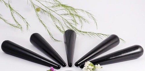 Đá nóng massage - Cây ấn huyệt