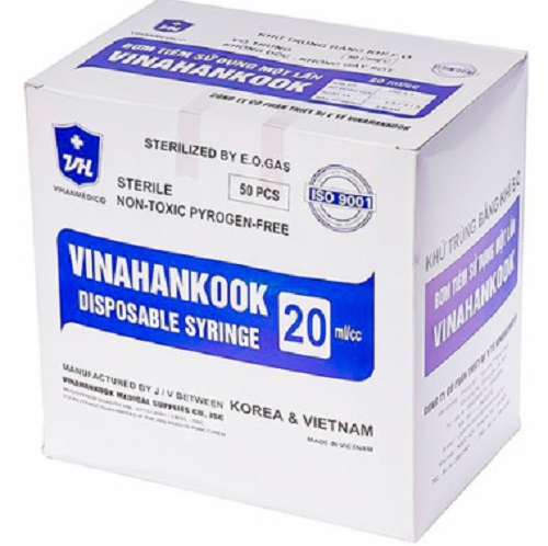 Bơm tiêm 20cc - VINAHANKOOK