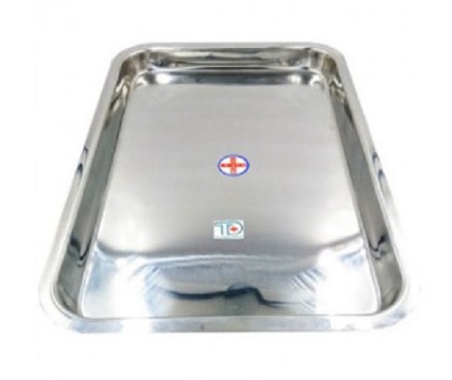 Khay đựng dụng cụ inox 22x32x4cm