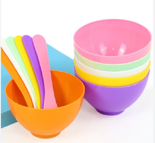 Chén nhựa đựng mỹ phẩm loại trung 10.5cm  (Dẻo) 