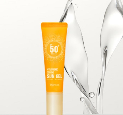 Kem chống nắng DEOPROCE Hyaluronic Cooling Sun Gel SPF50+ PA+++