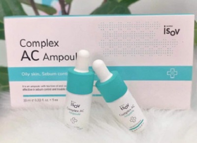 Serum Complex Ac Ampoule Isov điều trị mụn, trắng da (1)