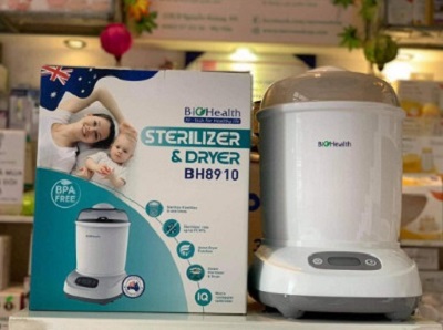 Máy Tiệt Trùng Và Sấy Khô Bình Sữa BioHealth BH8910