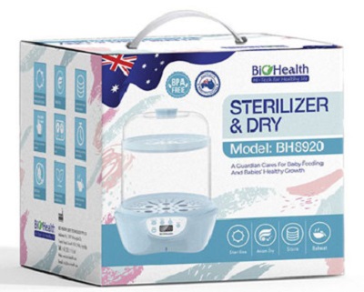Máy tiệt trùng và sấy khô bình sữa Biohealth BH8920