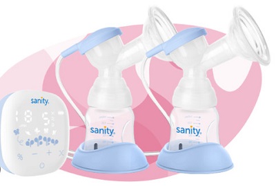           Máy hút sữa điện 2 bình Sanity S6306.ENG         