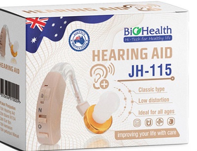          Máy trợ thính đeo tai không dây BioHealth JH-115         