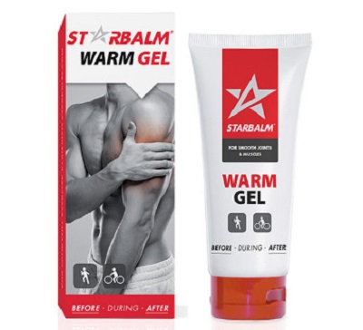 Gel làm nóng Starbalm Warm Gel giúp tăng tuần hoàn máu qua các cơ 100ml