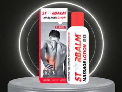 Kem xoa bóp Starbalm Massage Lotion giúp giảm đau cơ, khớp 