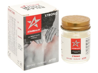                Cao Starbalm trắng hỗ trợ giảm mỏi cơ, tăng tuần hoàn máu qua các cơ