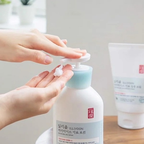 lotion duong am illiyoon diu nhe cho da nhay cam