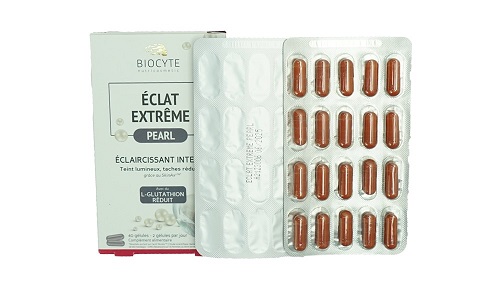 Éclat Extrême Pearl - vien uong giup giam nam, trang da 