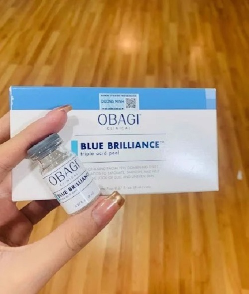 Bo peel tai cau truc nen da Obagi Clinical Blue Brilliance Triple Acid Peel