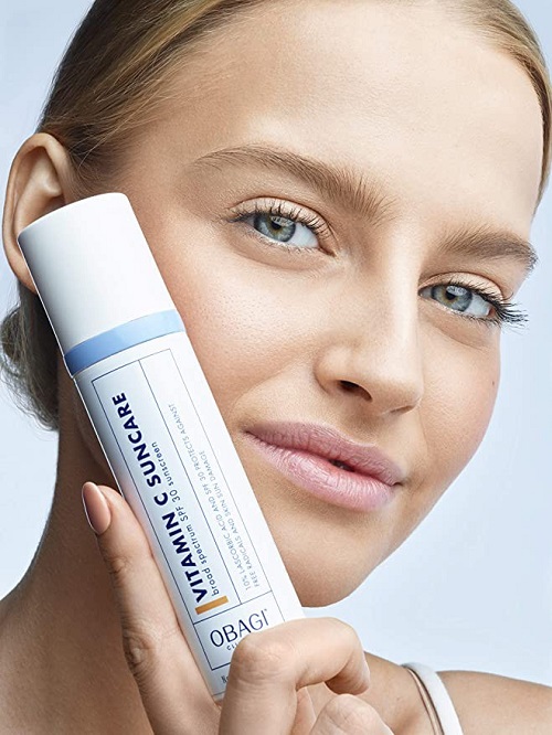 kem chong nang duong da sang deu mau OBAGI CLINICAL Vitamin C Suncare Broad Spectrum SPF 30 Sunscreen