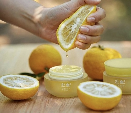 Mat na ngu duong sang da Hanyul Yuja Vita C Sleeping Mask