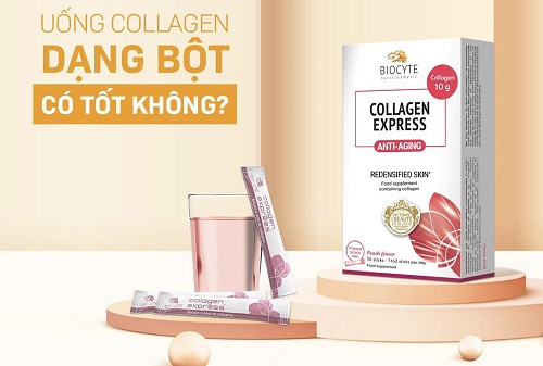 Collagen Express  bot collagen giup dep da