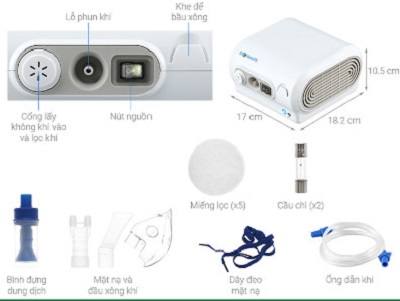 May xong khi dung bio health neb pro