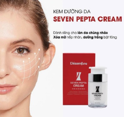 kem duong sieu tai tao phuc hoi da DESEMBRE SEVEN PEPTA CREAM 1