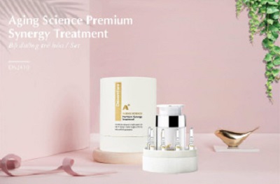 bo duong cang bong va tre hoa Desembre Aging Science Premium Synergy Treatment 1