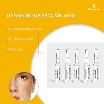 bo duong trang va tri nam Desembre White Science Premium Synergy Treatment