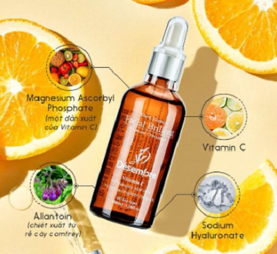 tinh chat duong trang co dac Desembre White Science Facial Brilliant Treatment Concentrate