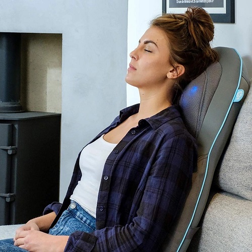 Dem ghe massage cong nghe Shiatsu GEL 3D chuyên nghiệp HoMedics SGM-1600