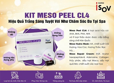 Bo kit meso peel CL4 isov 1