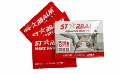 mieng dan nhiet Starbalm Aqua Gel Heat Patch