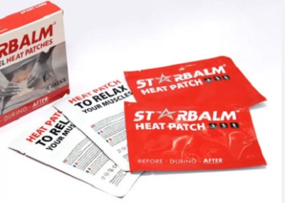 mieng dan nhiet Starbalm Aqua Gel Heat Patch