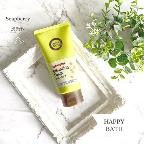 sua rua mat ngua mun  Happy Bath Soapberry Cleansing Foam