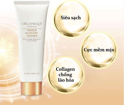 Sua rua mat chong lao hoa Organique Age-Reverse Cleanser