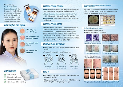 te bao goc tri mun Bio Complex Acne Treatment Ampoule idr.skin