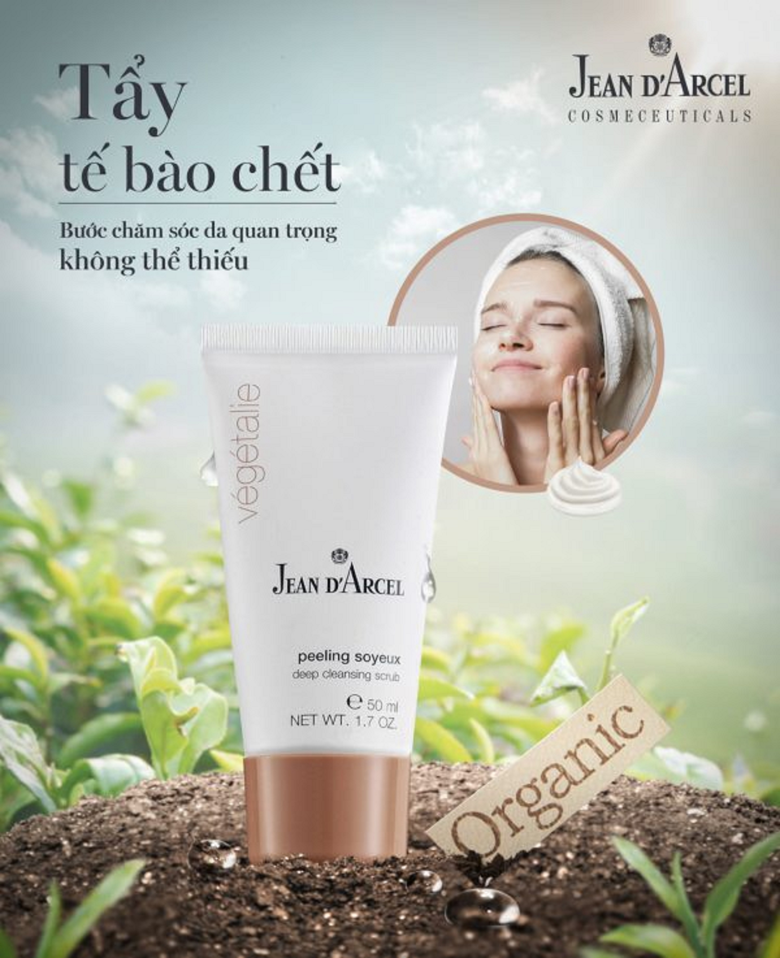 Kem tay da chet dang hat Deep Cleansing